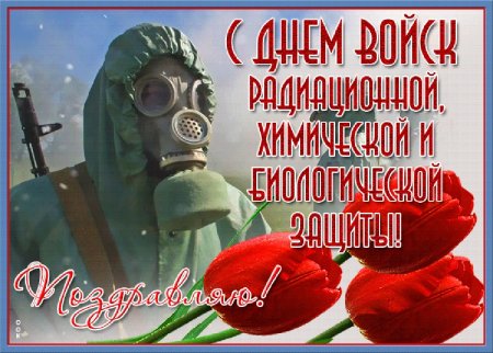 13 Ноября день войск РХБЗ
