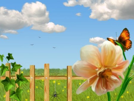 Фон для афиши праздника деревни