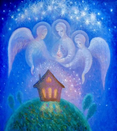 Рождественские рисунки