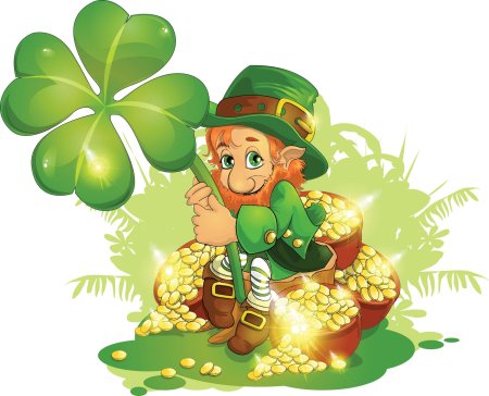 Ирландия Лепреконы Клевер