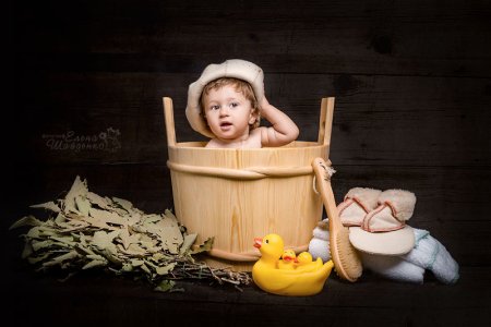 Фотосессия банный день