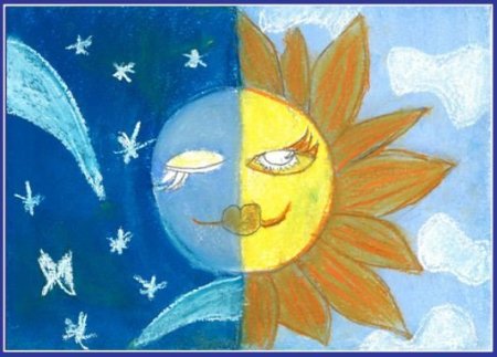 Праздник весеннего равноденствия рисунок