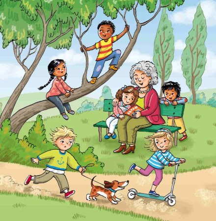 Прогулки на свежем воздухе рисовать