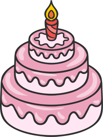 Торт рисунок