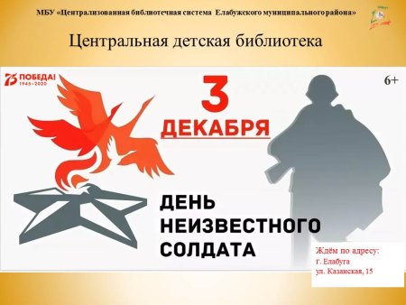 День неизвестного солдата