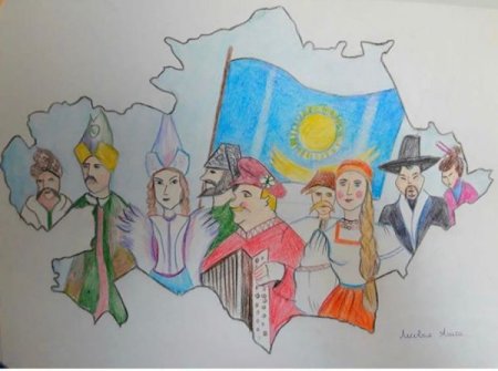 День дружбы народов рисунок