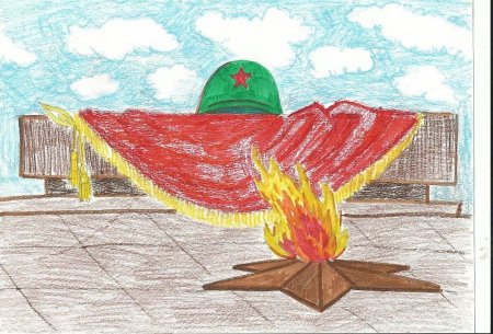 Рисунок ко Дню Победы