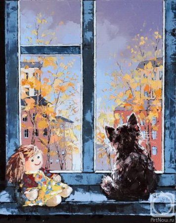 Художник Гунин Александр кошки