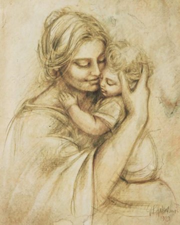 Материнство Графика