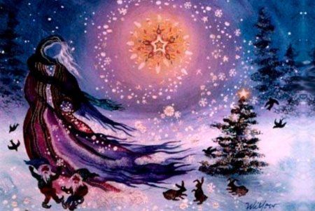 Йоль рождение Бога солнца