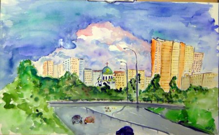 Конкурс рисунков ко Дню города