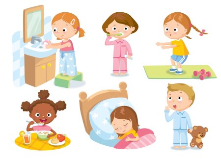 Распорядок дня ребенка