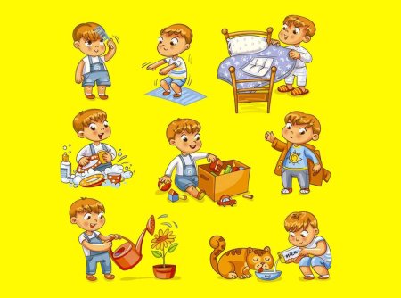 Распорядок дня ребенка