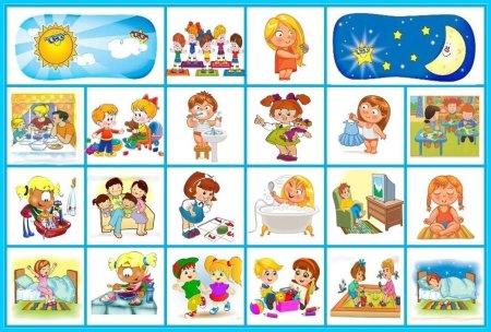 Режим дня дошкольника