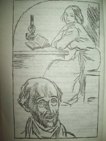 Максим Горький на дне иллюстрации