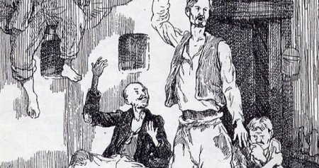 Иллюстрации к пьесе на дне Горького