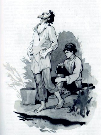 Иллюстрации Дехтерева к повести детство