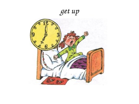 Проект мой день на английском