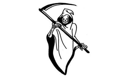 Смерть рисунок