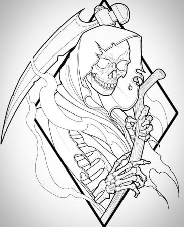 Смерть с косой карандашом