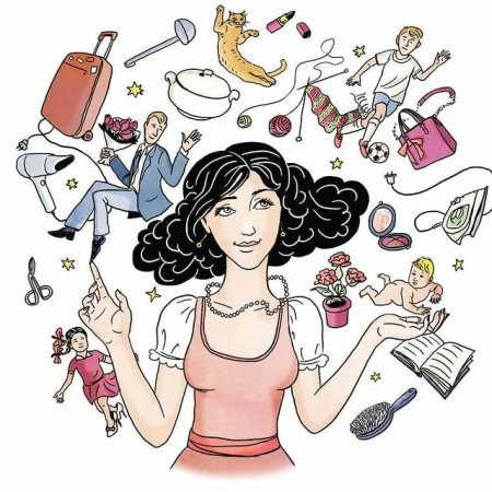 Много дел иллюстрации