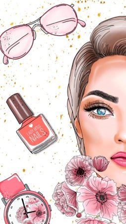 Косметика иллюстрация