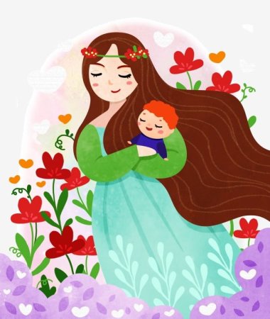 День матери иллюстрации