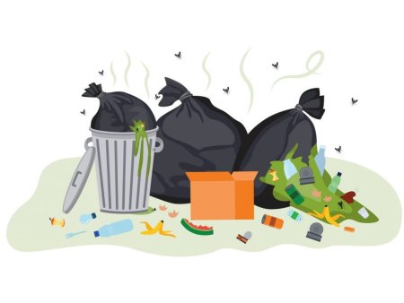 Человек бросает мусор в воду