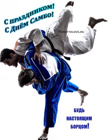 Всероссийский день самбо открытки