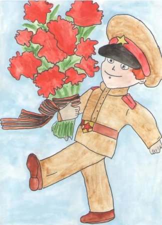 Рисунок ко Дню Победы