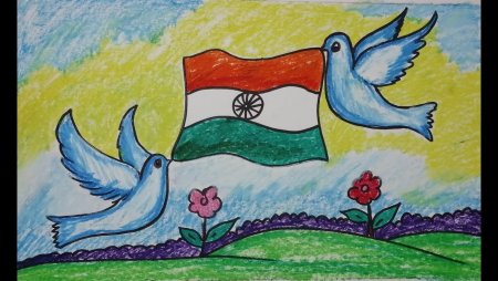 Рисунок на день независимости