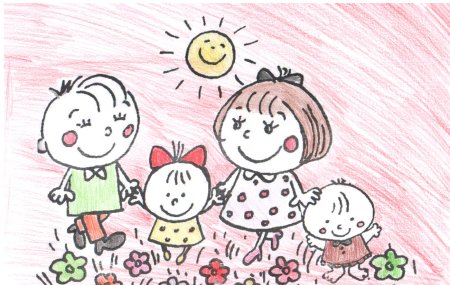 Международный день семьи рисунки детей