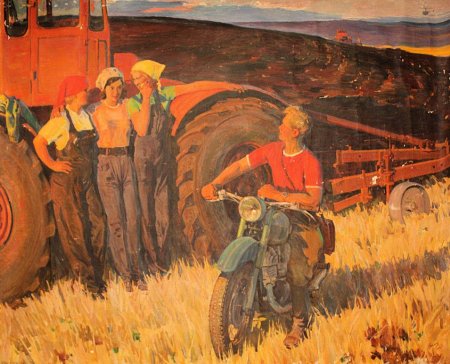 Томенко Григорий Алексеевич (1915-1994) «молодые художники»