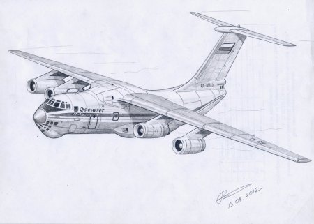 Ил 76 МД рисунок