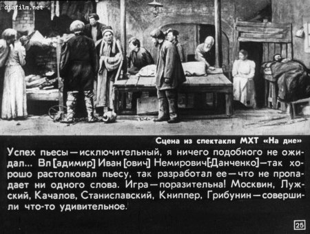 Горький на дне Ночлежка