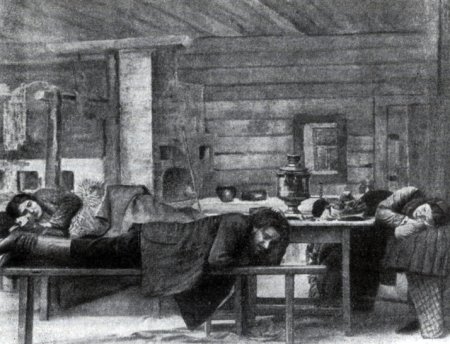 Пьесе м. Горького «на дне». Ночлежка