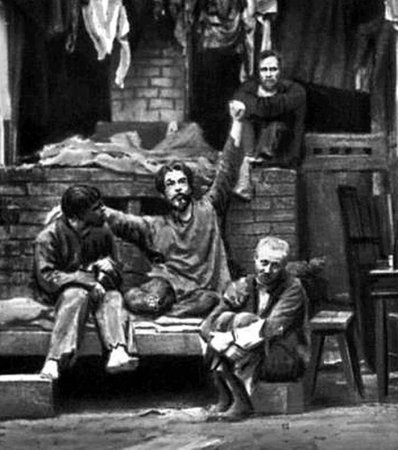 Максим Горький на дне МХТ