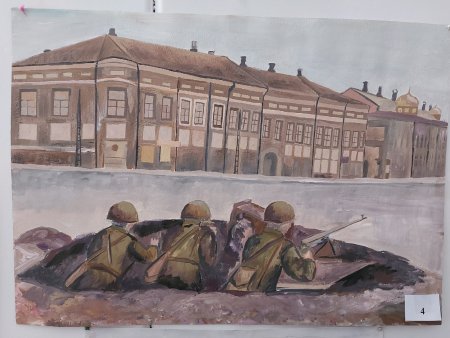 Рисунок к 80 летию обороны Тулы