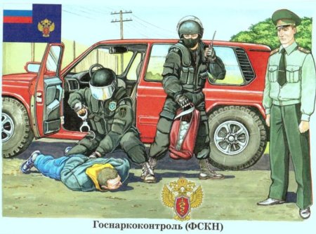 Детский рисунок омоновца