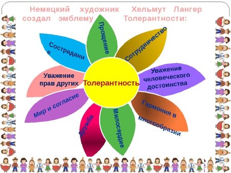 Немецкий художник Хельмут Лангер создал эмблему толерантности