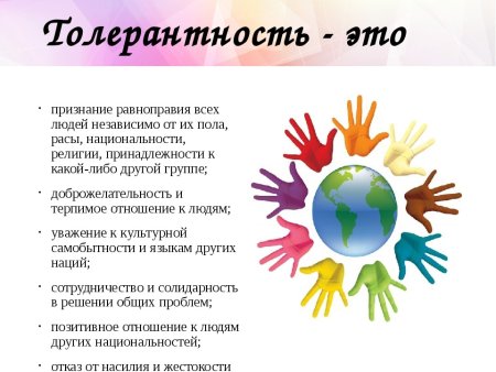 Толерантность презентация