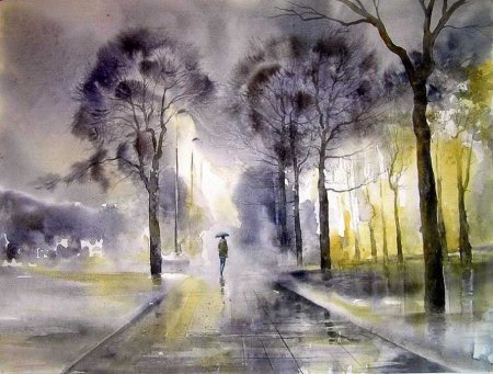 Игорь Хайков картины ноябрь