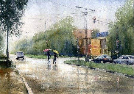 Тупоршин Владимир городские пейзажи