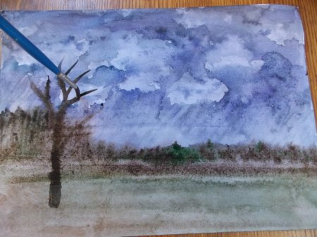 Пасмурный день изо