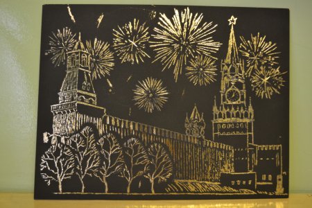 Рисование салют Победы