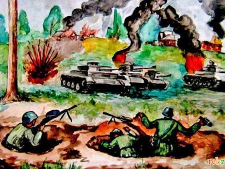 Рисунок на 9 мая