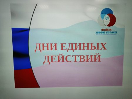 Дни единых действий РДШ