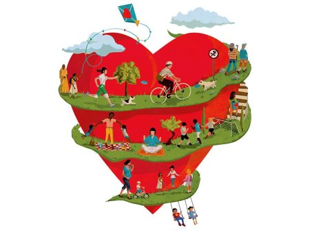 День сердца плакат