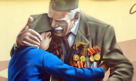 Ветеран иллюстрация