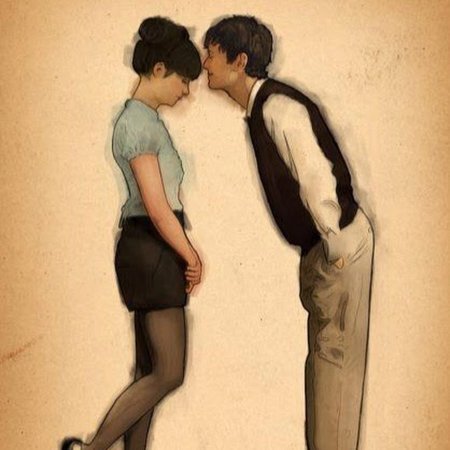 Мысли девушки и парня